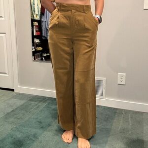 High rise trousers